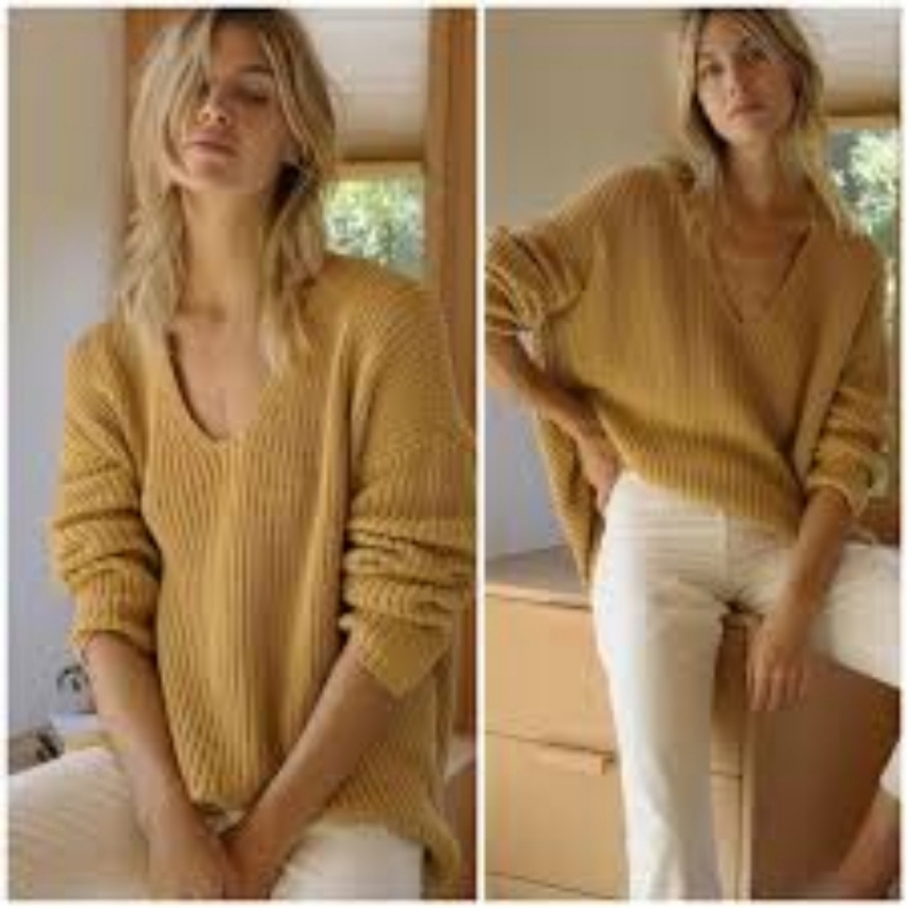 Jenni‎ Kayne Scoop Neck Sweater